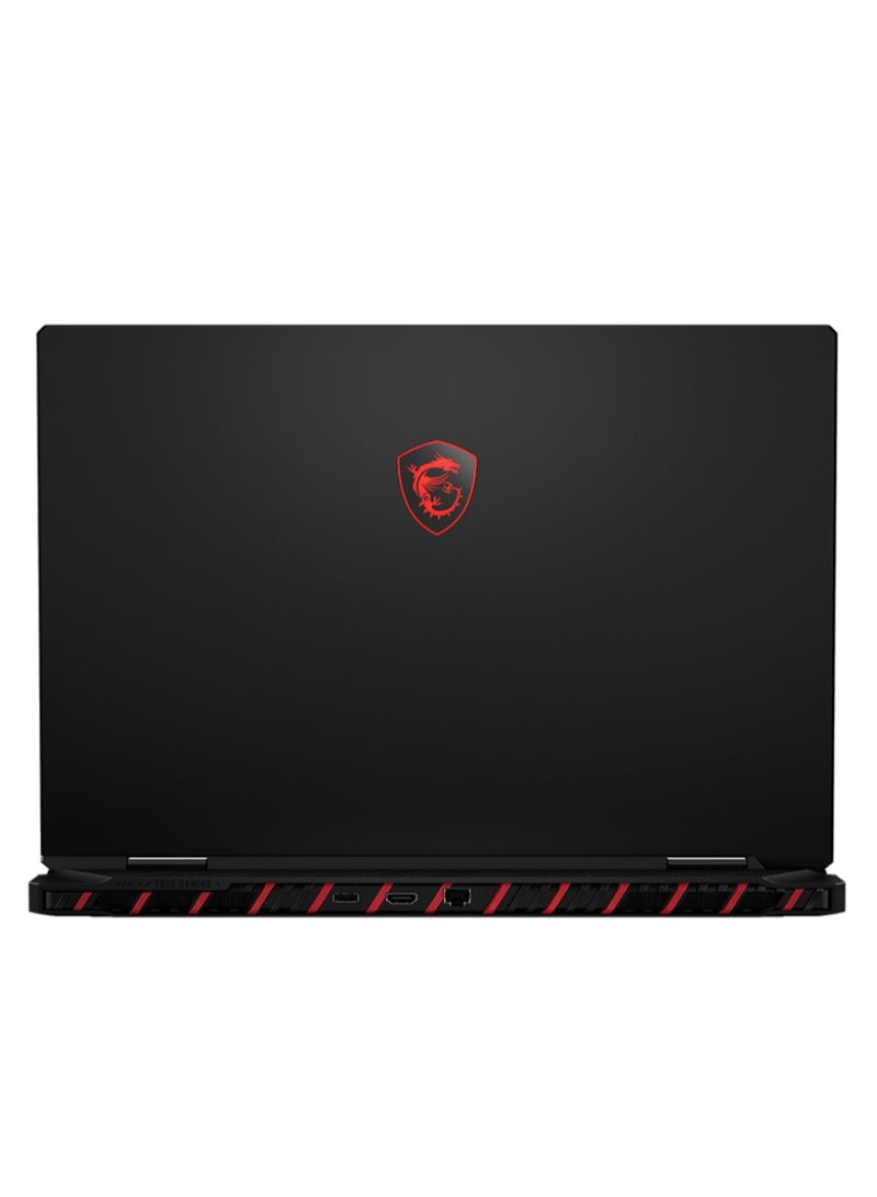 MSI Raider 18 HX AI A2XWJG Laptop With 18-Inch UHD+ Display, Core Ultra 9 285HX Processor/64GB RAM/2TB SSD/24GB NVIDIA Geforce RTX 5090 Graphics Card/Windows 11 Home Arabic black  - Image 3