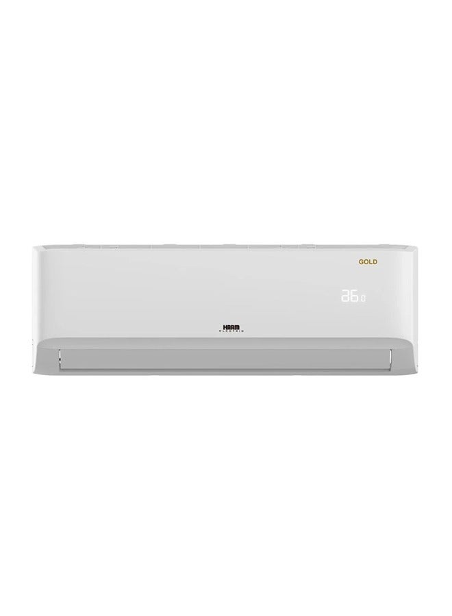 HAAM Split AC 18100 Hot/Cold Golden Fins HM18HSM24GO White - Image 1