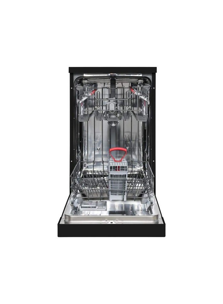 SHARP Dishwasher 10 Person 45 cm Digit 6 Programs 10 L QW-V610-BK Black  - Image 1