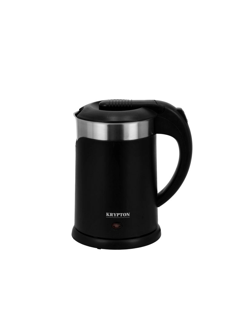 KRYPTON Double Layer Electric Kettle, 1.2L Cordless Kettle, KNK6325 1.2 L 1500 W KNK6325 Black  - Image 4