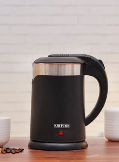 KRYPTON Double Layer Electric Kettle, 1.2L Cordless Kettle, KNK6325 1.2 L 1500 W KNK6325 Black  - Image 3