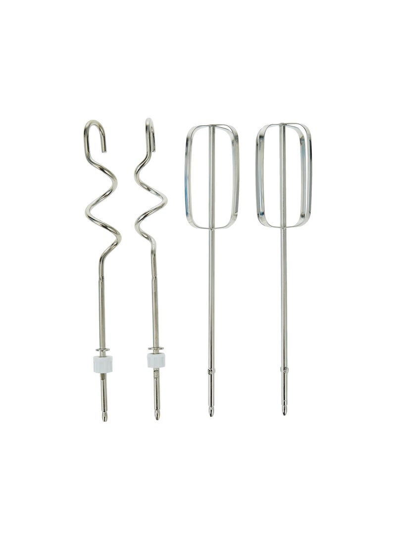 أفترون خلاط يدوي 300 واط 5 سرعات مع وظيفة توربو خفاقة من الفولاذ المقاوم للصدأ مع خطافات العجين - Image 4