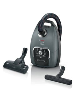BOSCH Bosch Serie | 8 Bagged Vacuum Cleaner,4 Long-life Metal Castoring Wheels, 1700 W Power, XXL Bag Capacity, 15m Operation Radius, 74 dB Noise Level, Gray | BGL8PRO5 1700 W BGL8PRO5 grey  - Image 3