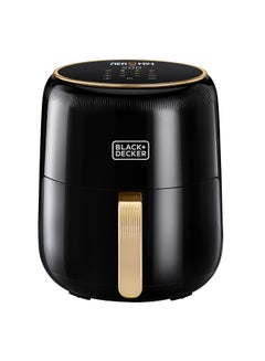 بلاك اند ديكر 8-In-1 Digital Air Fryer, 4.5L Non-Stick Basket, 1500W, Rapid Air Technology, LED Touch Display, 24-Hour Delay Timer, Auto-Off Safety, Dishwasher Safe Basket 4.5 L 1500 W AF4510-B5 Black  - Image 1