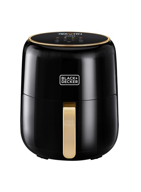 8-In-1 Digital Air Fryer, 4.5L Non-Stick Basket, 1500W, Rapid Air Technology, LED Touch Display, 24-Hour Delay Timer, Auto-Off Safety, Dishwasher Safe Basket 4.5 L 1500 W AF4510-B5 Black