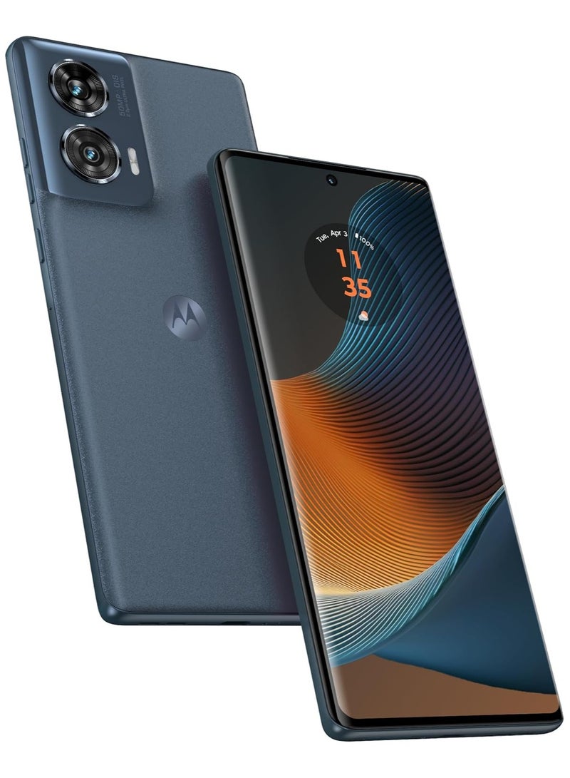 موتورولا Edge 50 Fusion 5G, Dual SIM 12GB RAM, 512GB ROM, Forest Blue  - International version  - Image 1