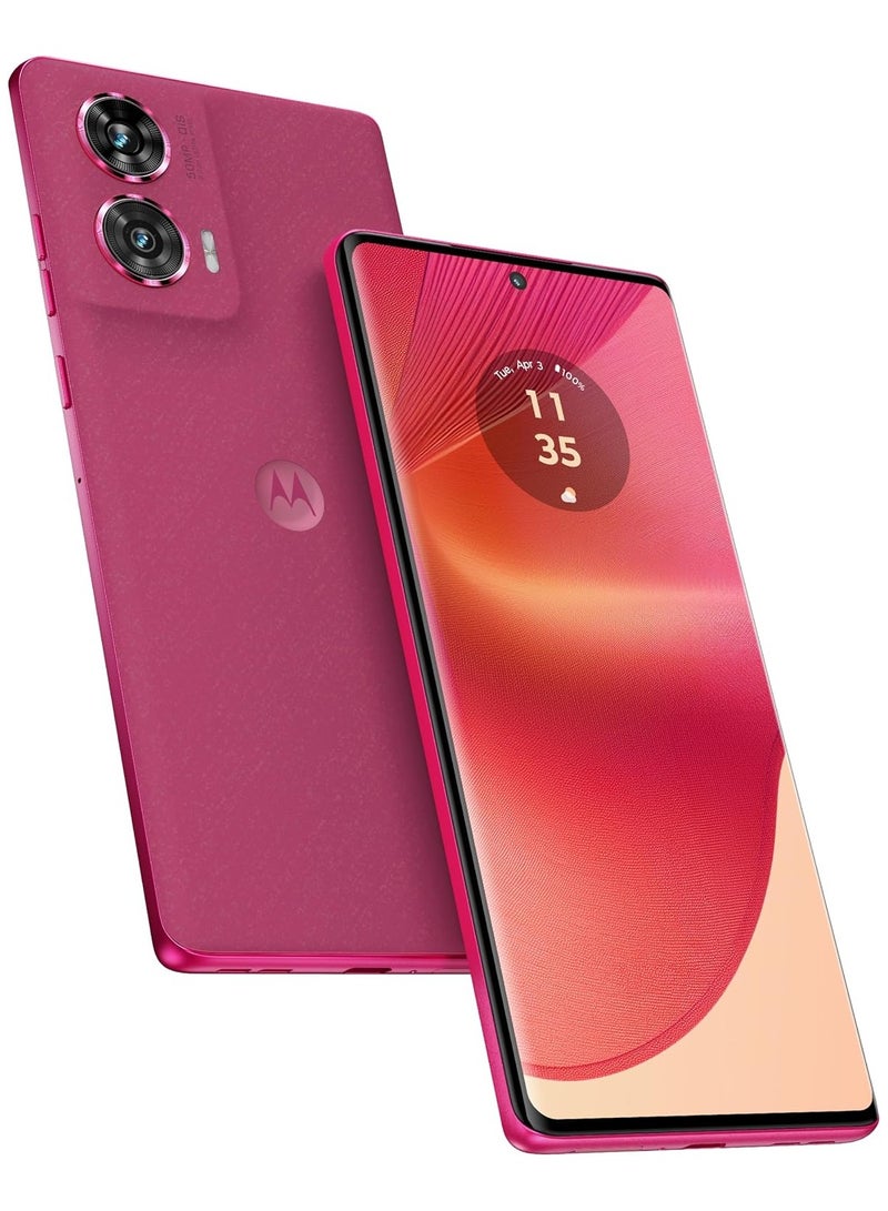 موتورولا Edge 50 Fusion 5G, Dual SIM 12GB RAM, 512GB ROM, Hot pink - International version  - Image 1