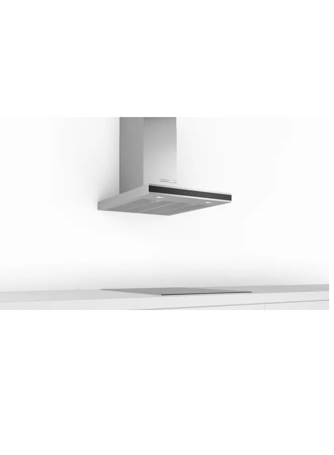 BOSCH Hood Series 4 wall-mounted 60 cm Extraction Rate 459 m³/h Touch Select control LED lamps Stainless steel 250 W DWB67FM50 Stainless steel  - Image 4