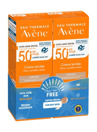 Suncare Cream  50+ Tinted  Trsb  Buy 1 Get 1 Free 50+50ml - pnsku/N70165589V/45/_/1743598183/213f5fbf-c565-4400-8854-dc4a9a66f214