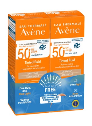 Suncare Fluid 50+ Tinted  Trsb  Buy 1 Get 1 Free 50+50ml - pnsku/N70165592V/45/_/1743598183/773f88d4-b13a-4224-839d-777f54105943