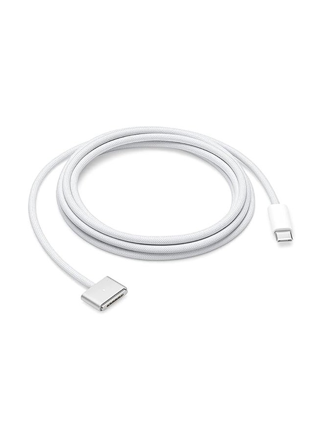 ابل  Renewed - USB-C to Magsafe 3 Cable (2m) White - Image 3