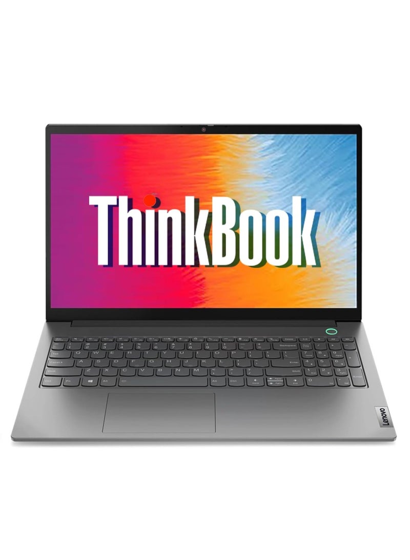 Lenovo - Think book 15 Laptop With 15.6-Inch FHD+ Touch screen Display, Intel Core i7-1255u Processor/16GB RAM/1TB SSD/Intel Iris XE Graphics/Windows 11 Pro English grey - Image 1