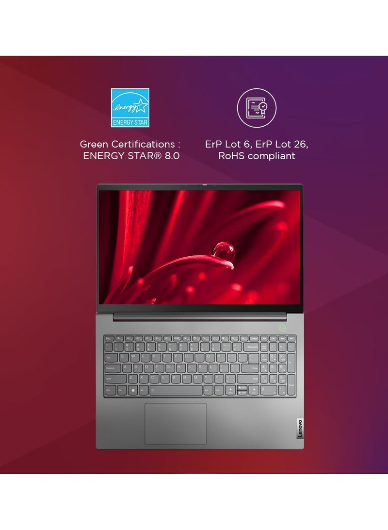 Lenovo - Think book 15 Laptop With 15.6-Inch FHD+ Touch screen Display, Intel Core i7-1255u Processor/16GB RAM/1TB SSD/Intel Iris XE Graphics/Windows 11 Pro English grey - Image 1