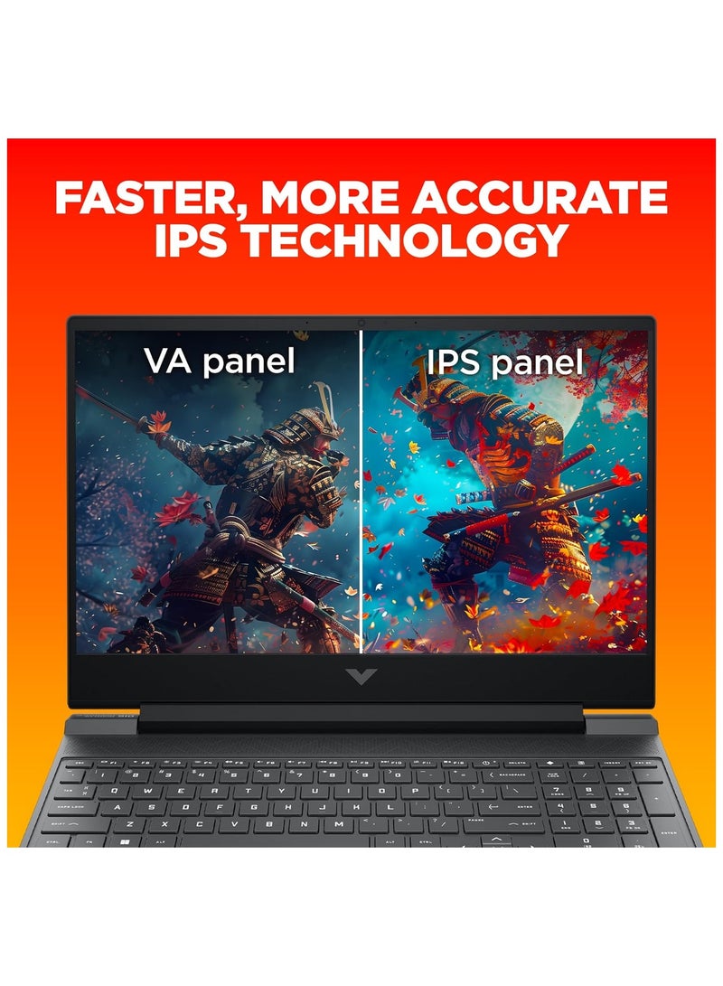 HP - Victus 15 Elite Laptop With 15.6-Inch FHD+ Display, AMD Ryzen 5 7535HS Processor/16GB RAM/1TB SSD/8AMD Radeon RX 6550M Graphics/Windows 11 English grey - Image 1