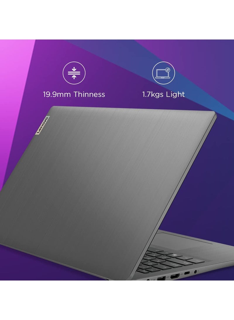 Lenovo - IdeaPad 3 Laptop With 15.6-Inch FHD+ Touch screen Display, Intel Core i7-1255u Processor/40GB RAM/1TB SSD/Intel Iris XE Graphics/Windows 11 English/Arabic grey - Image 1