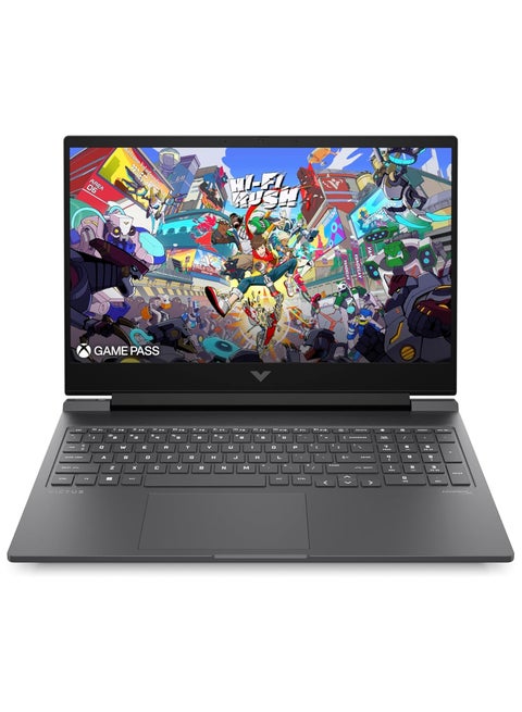 Victus 15 Elite Laptop With 15.6-Inch FHD+ Display, AMD Ryzen 5 7535HS Processor/16GB RAM/512GB SSD/8AMD Radeon RX 6550M Graphics/Windows 11 English/Arabic grey