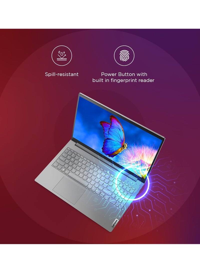 Lenovo - Think Book 15 Laptop With 15.6-Inch FHD+  Touch screen  Display, Intel Core i7-1255u Processor/40GB RAM/1TB SSD/8Intel Iris XE Graphics/Windows 11 Pro English/Arabic grey - Image 1