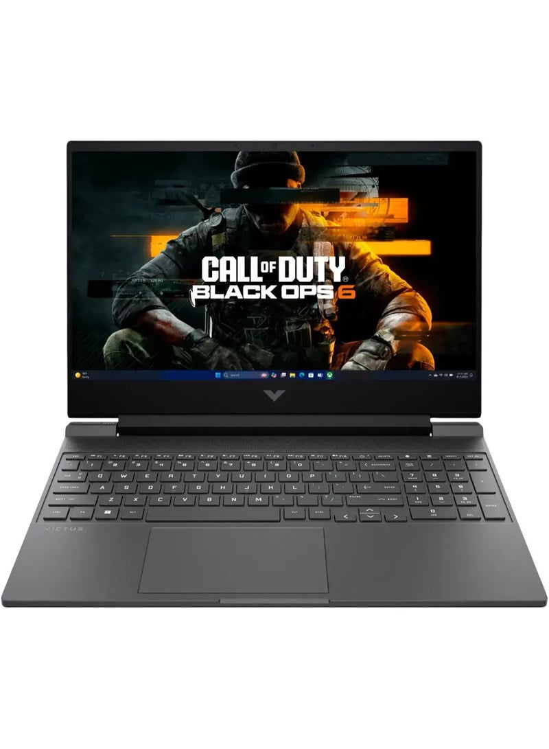 HP - Victus 15 Elite Laptop With 15.6-Inch FHD+ Display, AMD Ryzen 5 7535HS Processor/16GB RAM/512GB SSD/8AMD Radeon RX 6550M Graphics/Windows 11 English Mica - Image 1