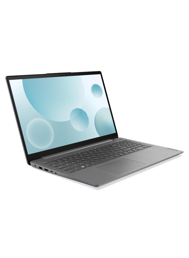 Lenovo - IdeaPad 3 Laptop With 15.6-Inch FHD+ Touch screen Display, Intel Core i7-1255u Processor/16GB RAM/1TB SSD/8Intel Iris XE Graphics/Windows 11 Pro English/Arabic grey - Image 1