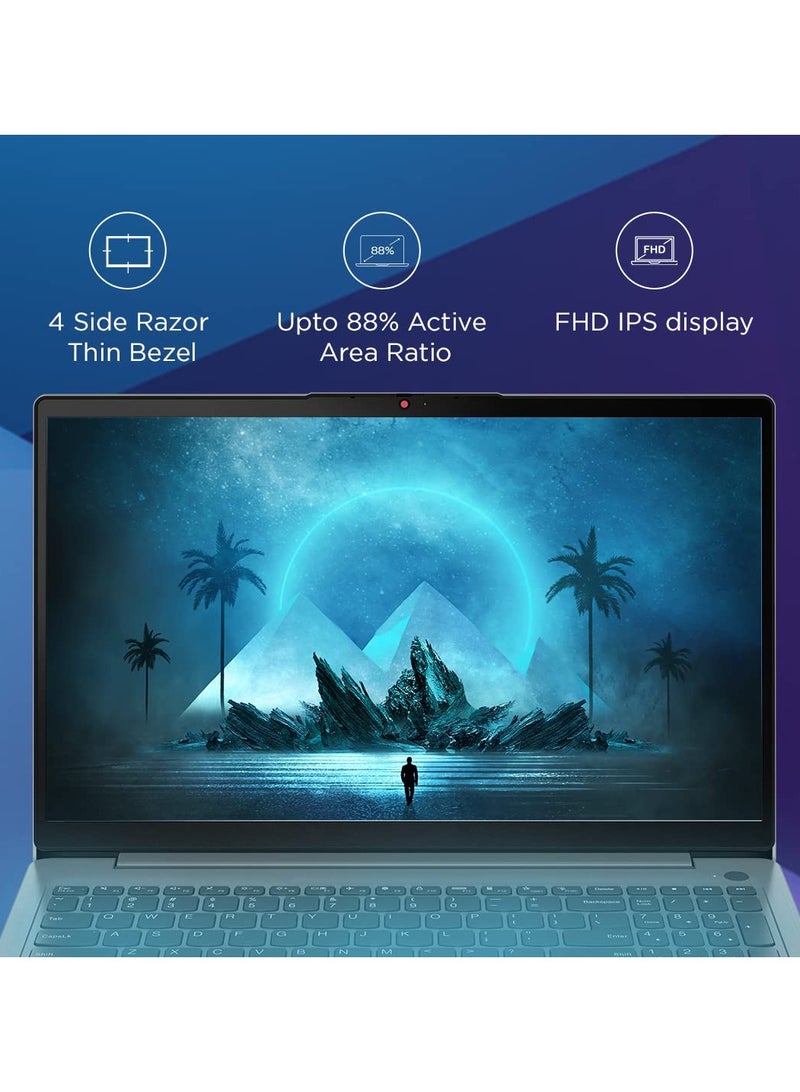 Lenovo - IdeaPad 3 Laptop With 15.6-Inch Touch screen Display, Intel Core i7-1255u Processor/40GB RAM/1TB SSD/8Intel Iris XE Graphics/Windows 11 English Grey - Image 1