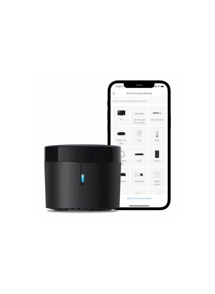 Broadlink - RM4 Mini Universal IR Remote Control Code Learning TV AC Works with Alexa IFTTT - Image 1