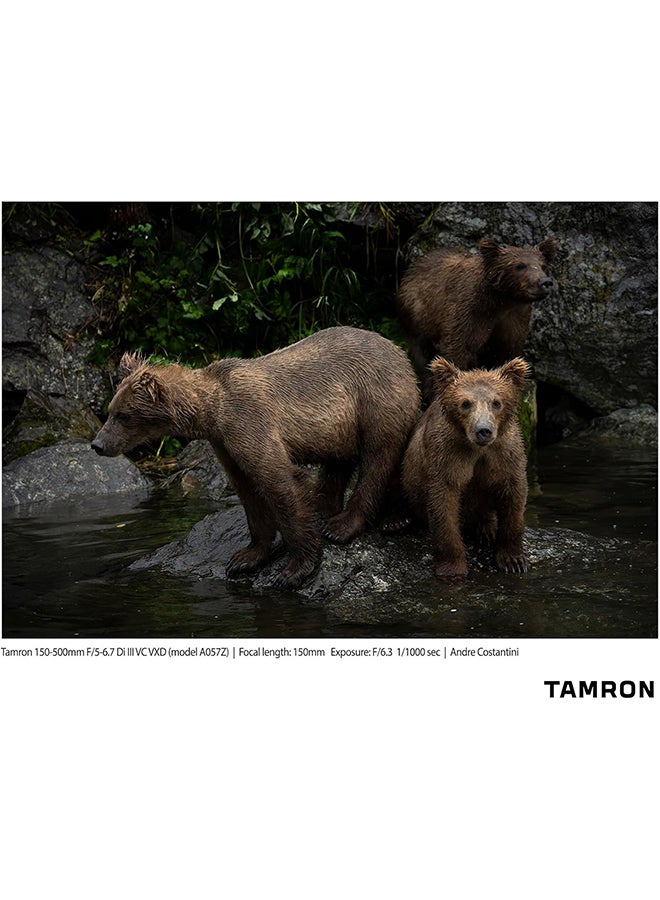 Tamron A057X 150-500mm F5-6.7 Di III VC VXD For Fuji Black  - Image 5