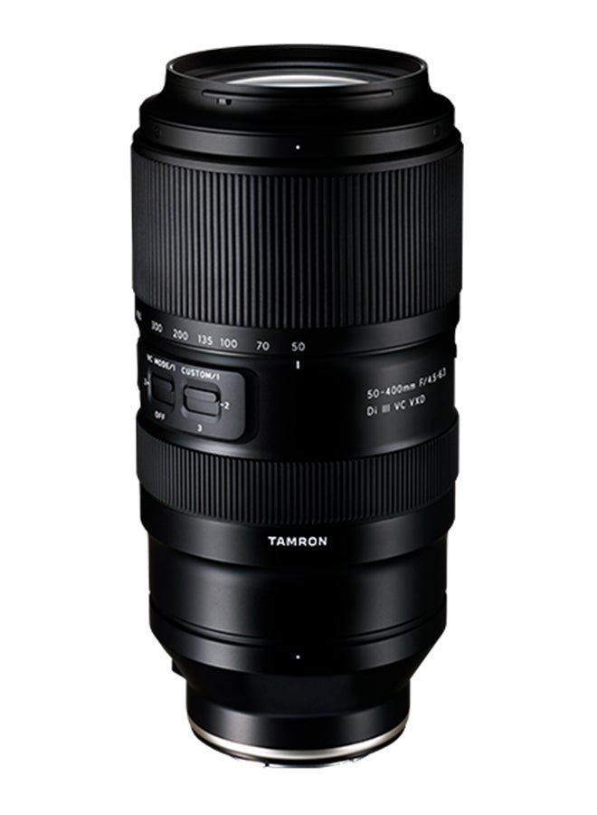 Tamron - A067S 50-400mm F 4.5-6.3 Di III VC VXD For Sony Black - Image 1