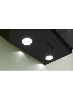 بوش Series 2, Wall-mounted Cooker Hood,60 cm, Clear Glass 120 W DWK63PJ61M Black  - Image 3