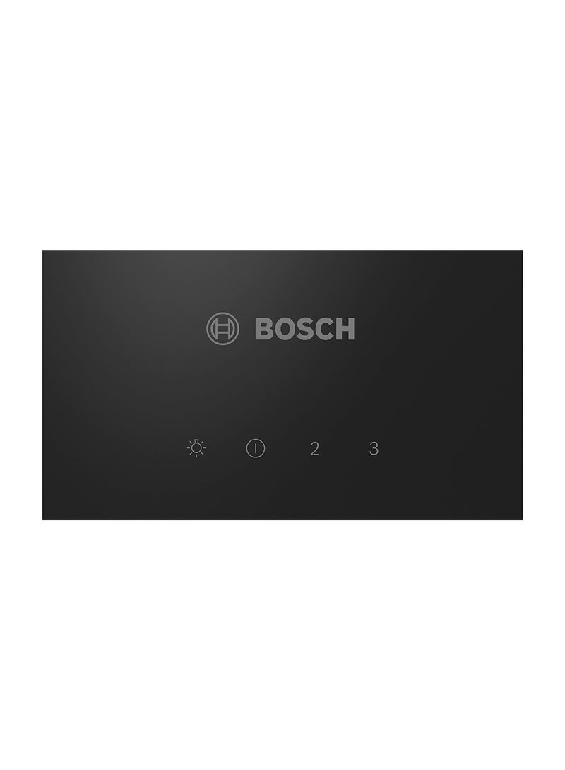 BOSCH Series 2, Wall-mounted Cooker Hood,60 cm, Clear Glass 120 W DWK63PJ61M Black  - Image 2