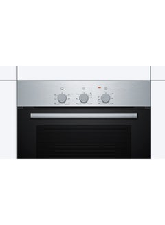 بوش Serie 2, Built-in oven, 60 x 60 cm,Stainless Steel HBF011BR1M Black  - Image 2