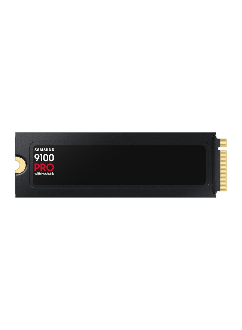 Memory MZ-VAP2T0CW 9100 PRO 2TB Internal SSD with Heat Sink, PCIe 5.0 x4, NVMe 2.0, SSD Designed for Pros & Gamers, Compatible with PC & Playstation 5, 5 Year Limited Warranty (UK Version) 2 TB