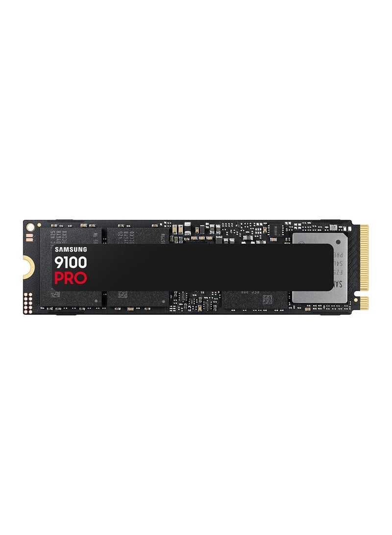 Samsung - 9100 PRO NVMe M.2 SSD, 4TB, PCIe 5.0, 14800MB/s Read, 13400MB/s Write, Internal SSD for Gaming, Video Editing and AI, Black, MZ-VAP4T0BW 4 TB - Image 1
