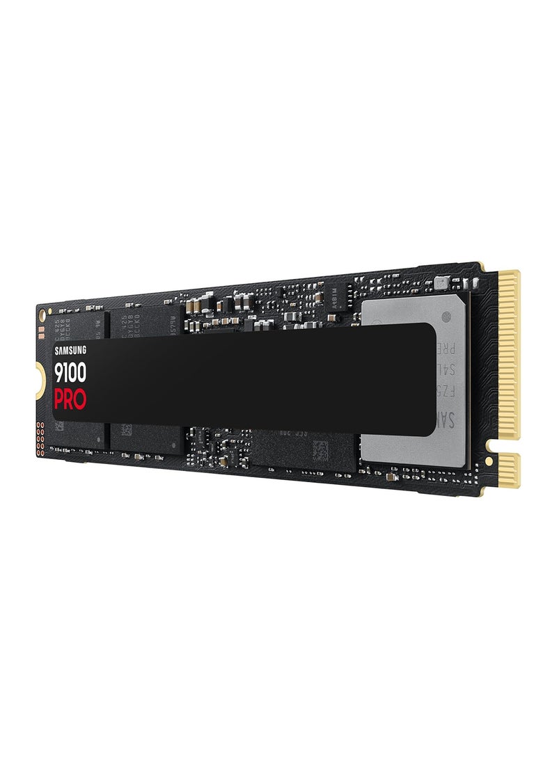 Samsung - 9100 PRO NVMe M.2 SSD, 4TB, PCIe 5.0, 14800MB/s Read, 13400MB/s Write, Internal SSD for Gaming, Video Editing and AI, Black, MZ-VAP4T0BW 4 TB - Image 1