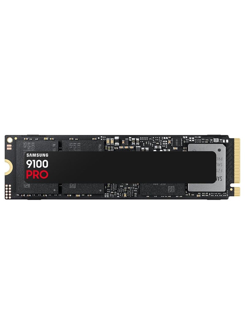 Samsung 9100 PRO NVMe M.2 SSD, 4TB, PCIe 5.0, 14800MB/s Read, 13400MB/s Write, Internal SSD for Gaming, Video Editing and AI, Black, MZ-VAP4T0BW 4 TB - Image 1