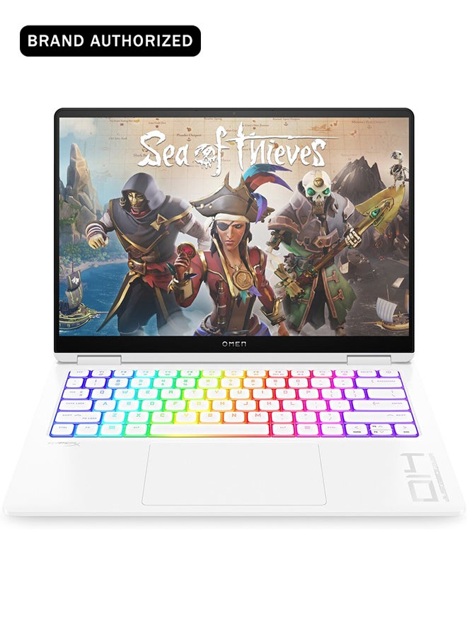 HP OMEN AE4L3EA Laptop With 14-Inch 2.8K Display, Core Ultra 7-155H Processor/16GB RAM/1TB SSD/8GB NVIDIA GeForce RTX 4060 Graphics/Windows 11 Home English Ceramic White - Image 1