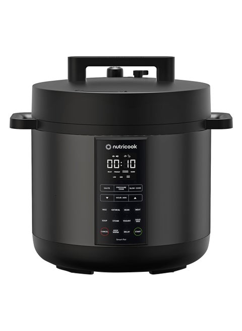 Smart Pot 2, 8 Liters, 9 In 1 Electric Pressure Cooker, Slow Cooker, Rice Cooker, Steamer, Sauté Pot, Yogurt Maker & More, 12 Smart Programs With New Smart Lid, 2-Year Warranty 8 L 1200 W SP208K Silver