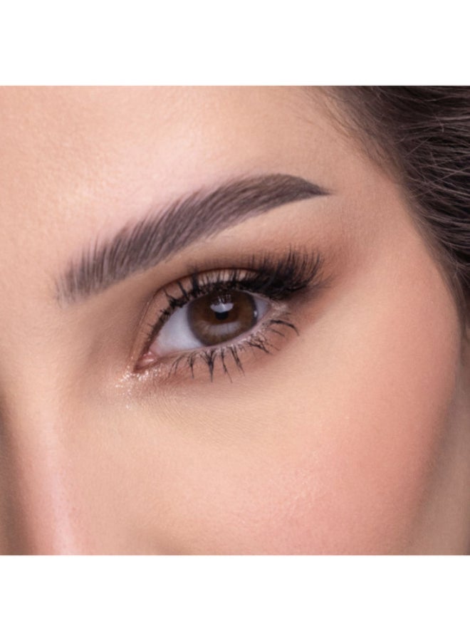 أمارا عدسات لاصقة ملونة بنية، عدسات لاصقة تجميلية، عدسات لاصقة شهرية قابلة للتخلص، عبوة من 2 - Image 1