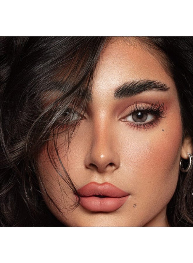 أمارا عدسات لاصقة ملونة شهرية قابلة للتخلص، عدسات لاصقة تجميلية، عدسات لاصقة بنية، عبوة من 2 - Image 3