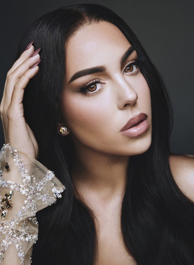 أمارا عدسات لاصقة ملونة من اللوز للاستخدام الشهري، عدسات لاصقة تجميلية، عدسات لاصقة بنية، عبوة من 2 - Image 3