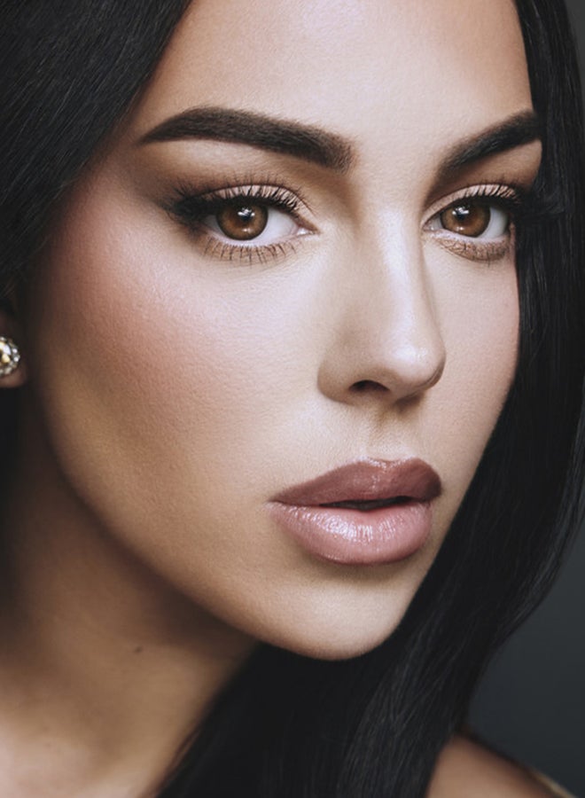 أمارا عدسات لاصقة ملونة من اللوز للاستخدام الشهري، عدسات لاصقة تجميلية، عدسات لاصقة بنية، عبوة من 2 - Image 2