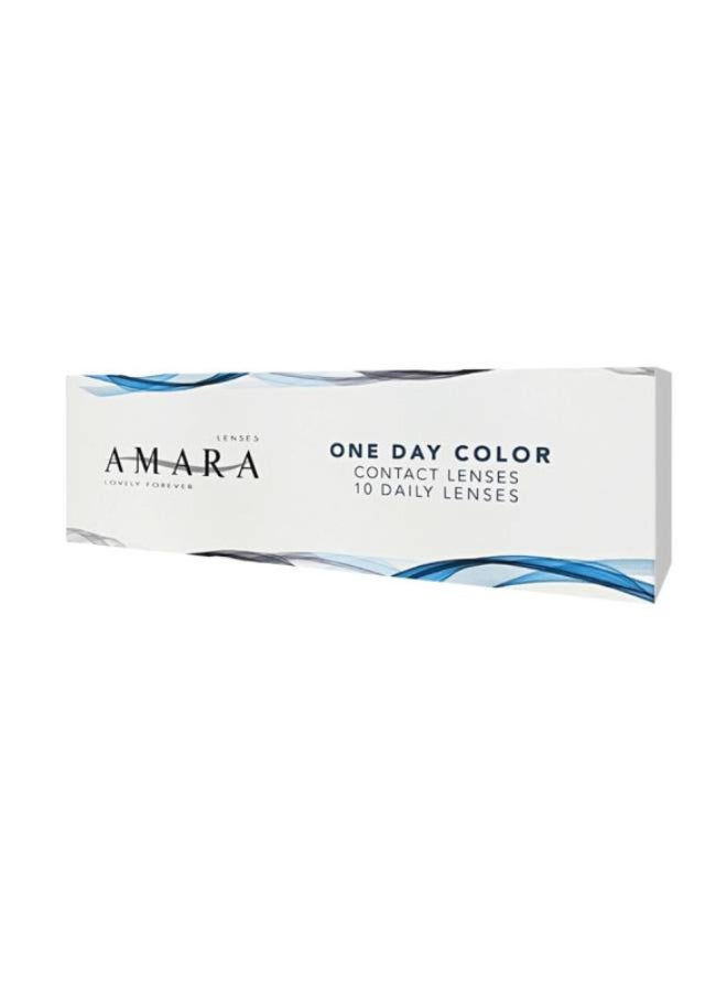 Amara One Day Shark Gray Daily Disposable Contact Lenses, Colored Contact Lenses, Cosmetic contact lenses, Green Contact Lenses, Pack Of 10 - Image 3
