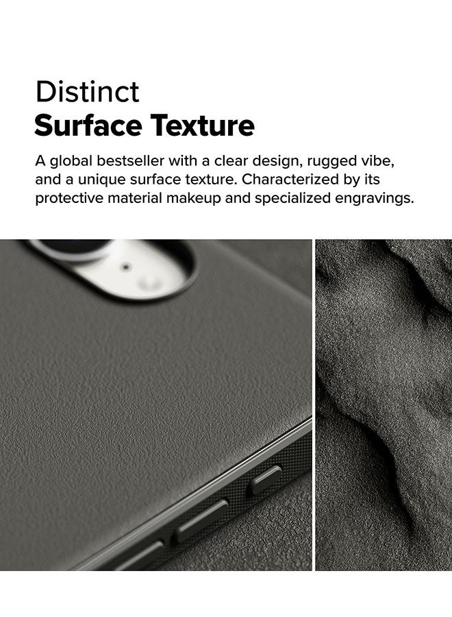 Ringke Onyx Case For iPhone 16e, Enhanced Grip Tough Flexible TPU Shockproof Rugged TPU Bumper Drop Protection Phone Cover - Gray  - Image 4