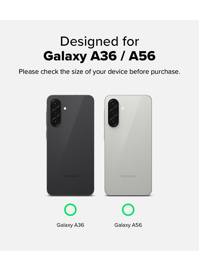 Ringke Fusion Magnetic Case For Samsung Galaxy A36 / A56 5G Case Cover, Strong Magnet, Anti-Fingerprint Rugged Shockproof Protective Phone Cover - Clear - Image 2