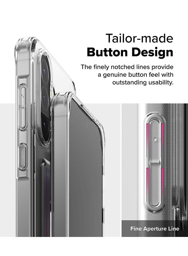Ringke - Fusion Card For Samsung Galaxy A36 / A56 5G Case Back Cover Transparent Soft Flexible TPU Bumper with Built-in Slim Card Holder Wallet - Clear - Image 1