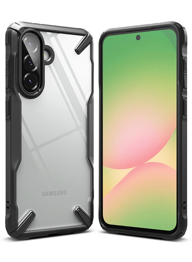Ringke Fusion-X For Samsung Galaxy A36 / A56 5G Case Cover, Rugged Heavy Duty Shockproof Protection Hybrid Shockproof Protection Phone Cover - Black - Image 1