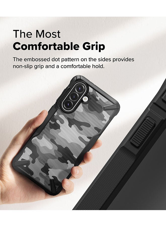 Ringke Fusion-X For Samsung Galaxy A36 / A56 5G Case Cover, Rugged Heavy Duty Shockproof Protection Hybrid Shockproof Protection Phone Cover - Camo Black - Image 4