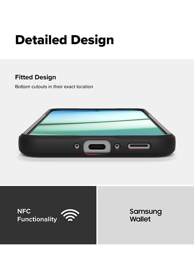 Ringke - Onyx Case For Samsung Galaxy A36 / A56 5G, Enhanced Grip Tough Flexible TPU Shockproof Rugged TPU Bumper Drop Protection Phone Cover - Black - Image 1
