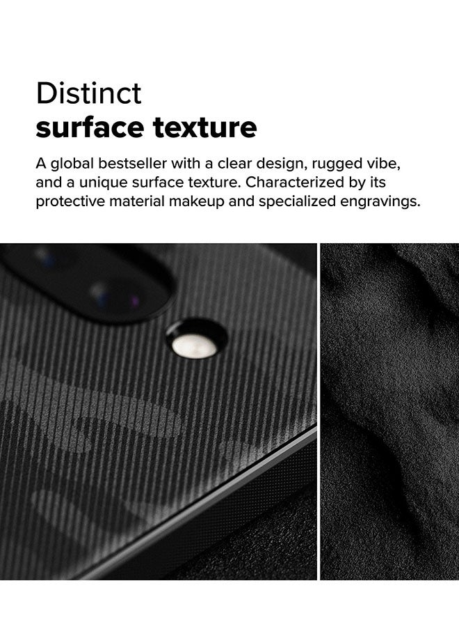 Ringke Onyx Case For Google Pixel 9a, Enhanced Grip Tough Flexible TPU Shockproof Rugged TPU Bumper Drop Protection Phone Cover - Camo Black - Image 3