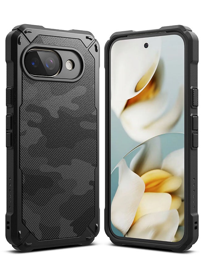 Ringke Rugged Gear For Google Pixel 9a Case, For MagSafe, Prevents Oily Smudges Non-Slip Enhanced Grip Protective Cover - Camo Black - Image 1