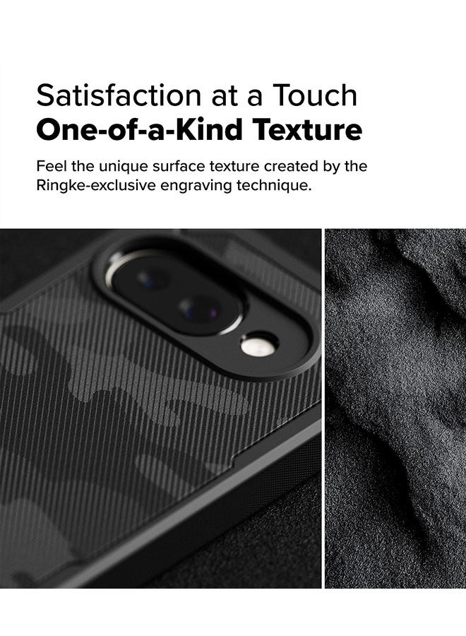 Ringke Rugged Gear For Google Pixel 9a Case, For MagSafe, Prevents Oily Smudges Non-Slip Enhanced Grip Protective Cover - Camo Black - Image 4